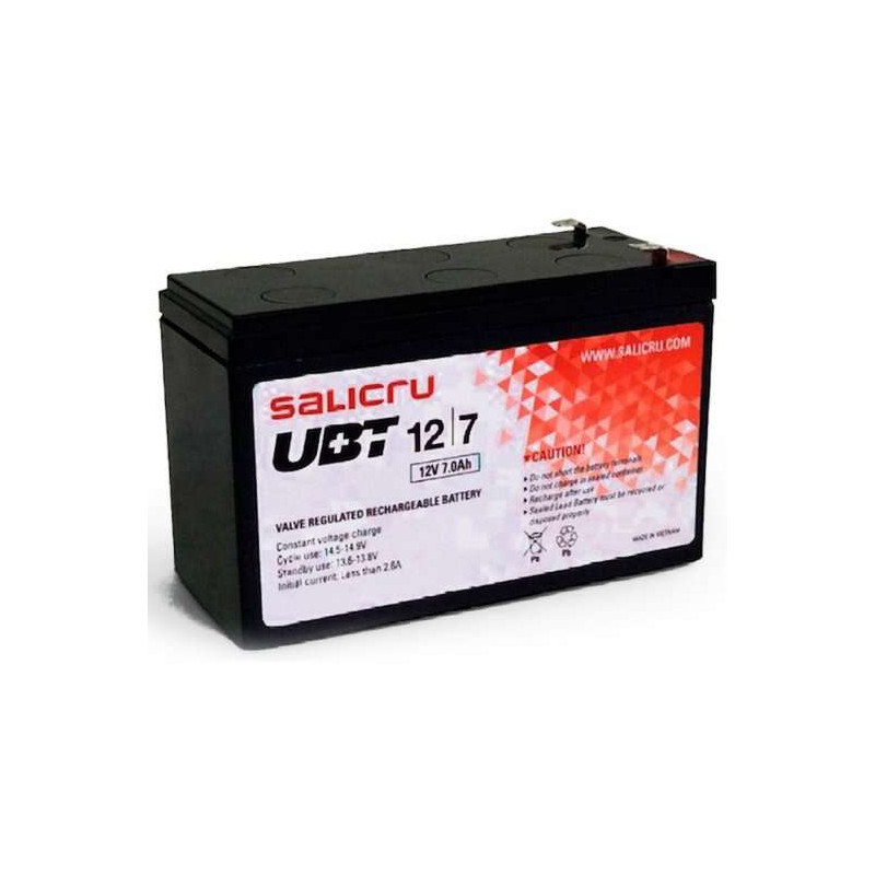 Salicru UBT 12/7 Bateria para SAI/UPS 7aH 12v