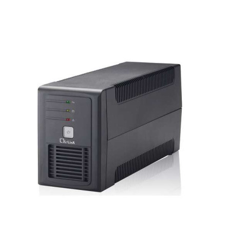 L-Link LL-5707 SAI 700VA con 2 Shuckos Negro