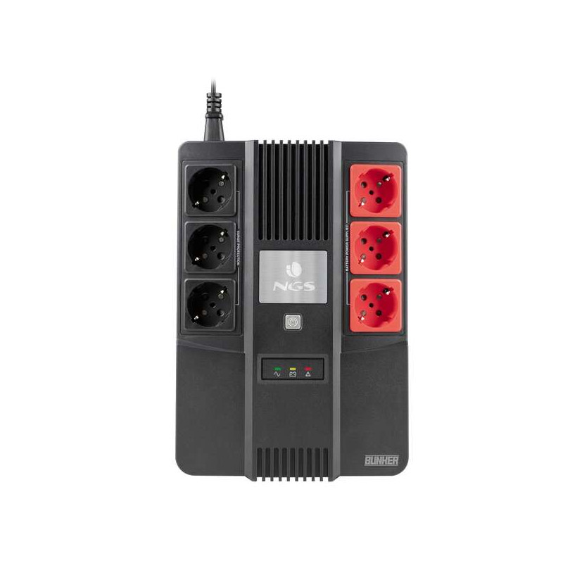 NGS Fortress Bunker SAI 600VA UPS 360W