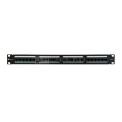 WP Rack & Cabling WP Patch Panel de 24 Puertos RJ45 CAT6 UTP