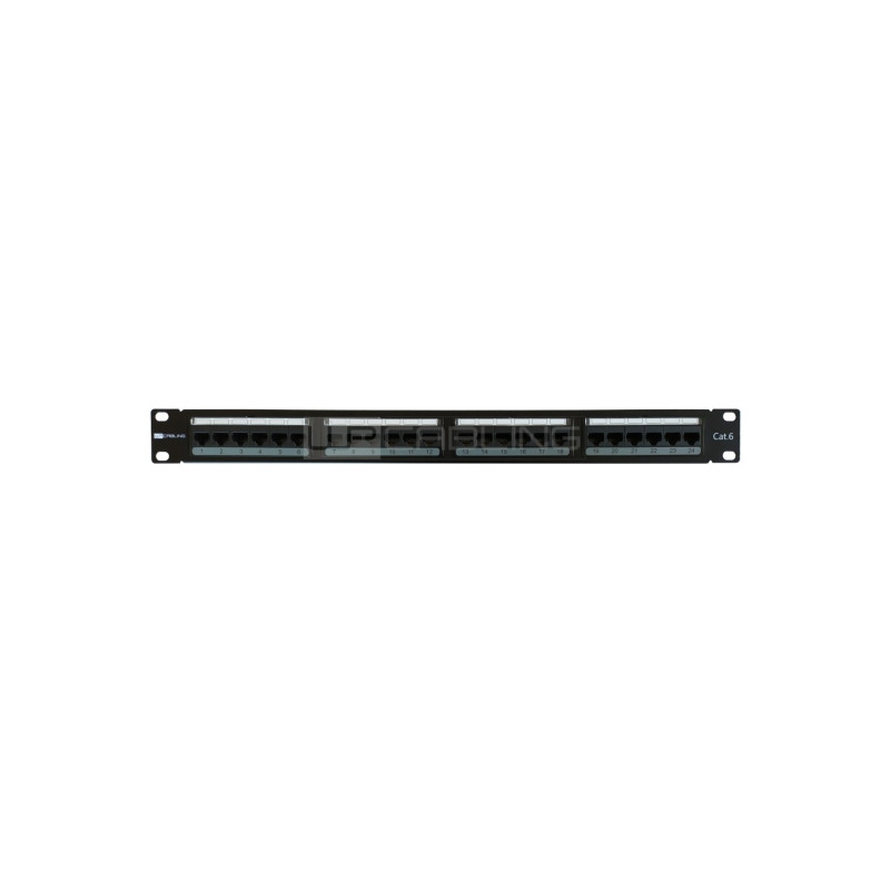 WP Rack & Cabling WP Patch Panel de 24 Puertos RJ45 CAT6 UTP