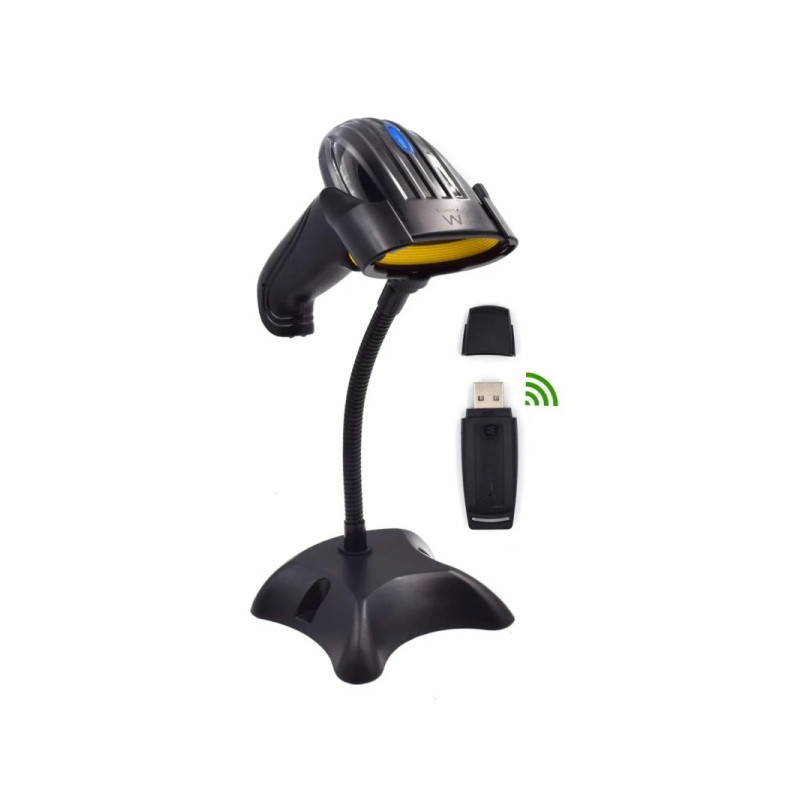 Ewent EW3430 Lector de Codigos de Barras 1D Inalambrico