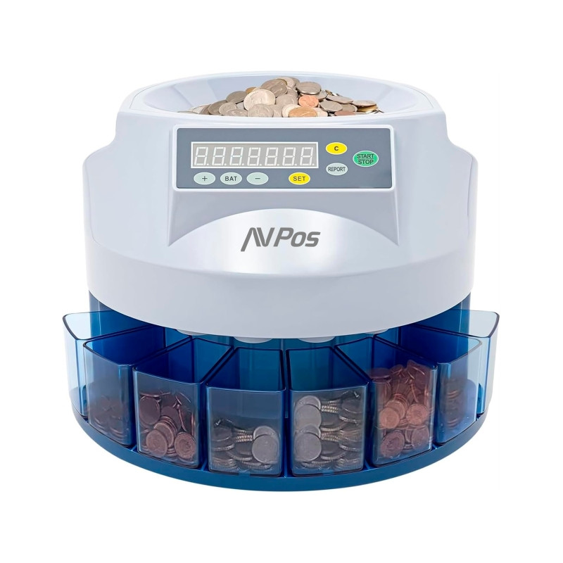 AVPos Contador/Clasificador de Monedas CCM6