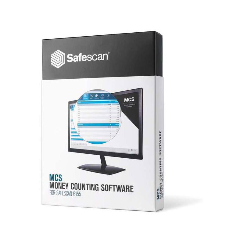 Safescan MCS Software para Conteo de Dinero