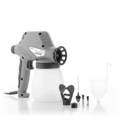 Spraint+ Pistola para Pintar Electrica - 80W - Boquilla de 0.8mm - Deposito de 800ml - Cable 2m - Incluye Accesorios - Flujo