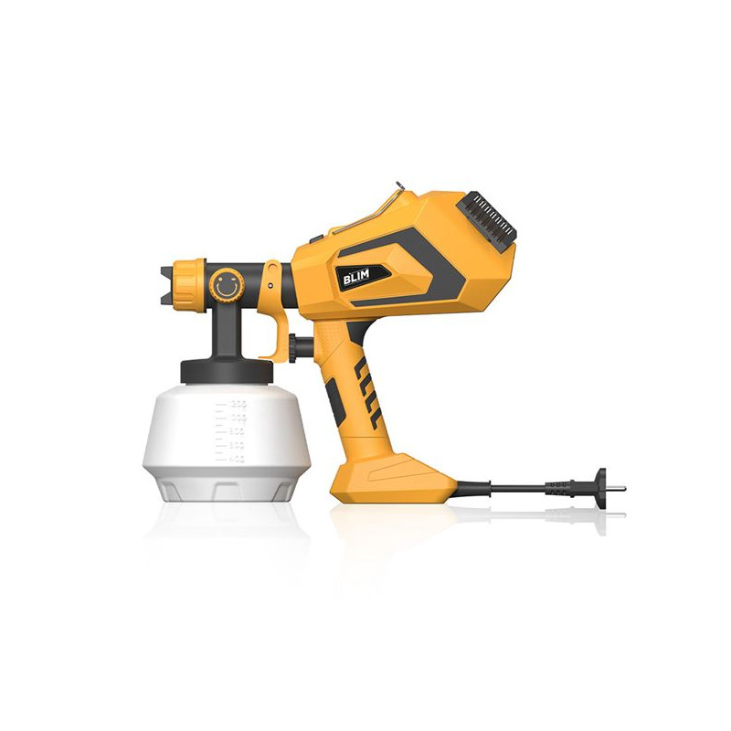 Pistola Electrica para Pintar - 650W - Color Amarillo Blim