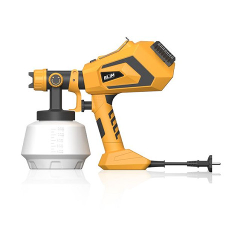 Pistola Electrica para Pintar - 650W - Color Amarillo Blim