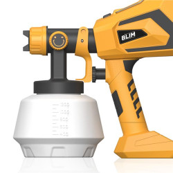 Pistola Electrica para Pintar - 650W - Color Amarillo Blim