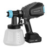 TotalPaint 4000 Liberty Pistola de Pintura Inalambrica - Bateria 21V 2Ah - Deposito 1200ml - Control de Caudal hasta 800Ml/min