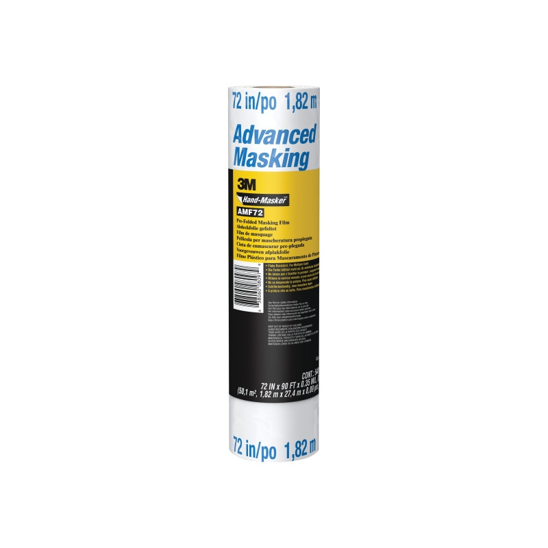 Hand-Masker Film para Enmascarar - 1.82x27.4m - Color Transparente 3M