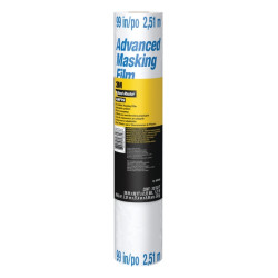 Hand-Masker Film para Enmascarar - 2.51x27.4m - Color Azul/Blanco 3M