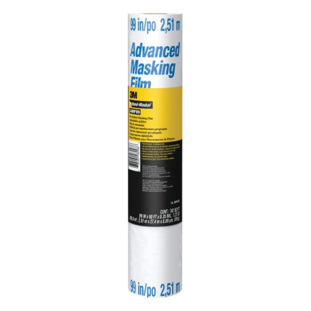 Hand-Masker Film para Enmascarar - 2.51x27.4m - Color Azul/Blanco 3M