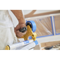 Hand-Masker Film para Enmascarar - 2.51x27.4m - Color Azul/Blanco 3M