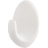 3M Gancho Adhesivo Ovalado - Grande - Soporta hasta 1.2kg - Color Blanco