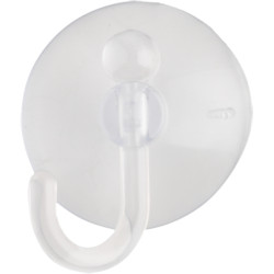 3M Pack de 3 Ganchos de Ventosa - Soporta hasta 1kg - Color Transparente