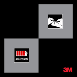 3M Cinta Adhesiva Americana - 48mm x 50m - Color Plata