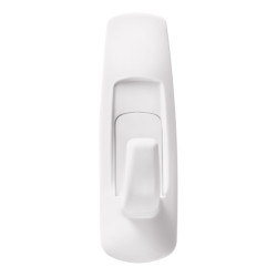Command Pack de 7 Ganchos Grandes - 12 Tiras Adhesivas - Soporta hasta 2.2kg - Color Blanco