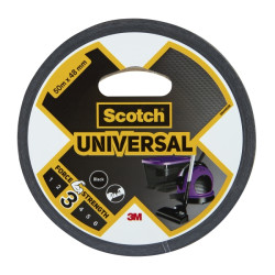 Scotch Universal Cinta Adhesiva Americana - 48mm x 50m - Color Negro