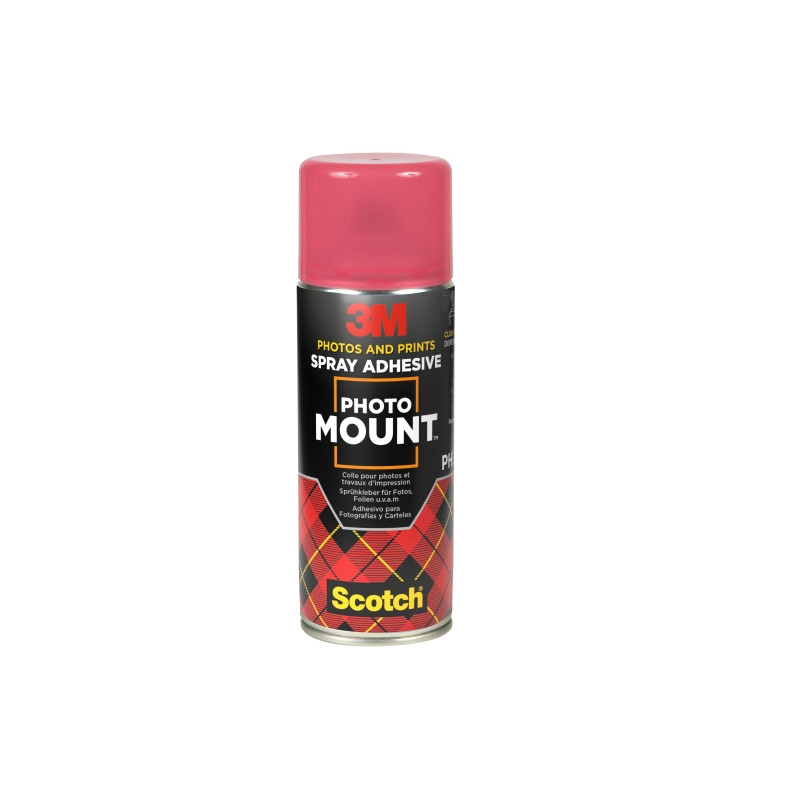 Scotch 3M Photomount Adhesivo en Spray 400ml - Adhesivo de Alta Resistencia - Transparente