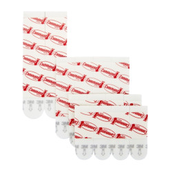 Command Tiras Adhesivas para Posteres - Formatos Surtidos - Soporta hasta 4.4kg - Color Blanco