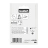 Scotch Pack de 2 Cierres Adhesivos Reposicionables - 19x76mm - Uso en Interior - Color Blanco