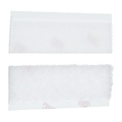 Scotch Pack de 2 Cierres Adhesivos Reposicionables - 19x76mm - Uso en Interior - Color Blanco