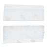 Scotch Pack de 2 Cierres Adhesivos Reposicionables - 19x76mm - Uso en Interior - Color Blanco