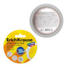 ErichKrause Cinta Adhesiva de Doble Cara - 1mm de Grosor - 24mm de Ancho - 9 Metros - Alta Adhesion - Base de Papel Extraible