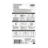 Command Mini Pack de 3 Ganchos - 3 Tiras Adhesivas - Soportan hasta 225G - Color Blanco