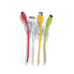 Command Clips Organizador de Cables - Redondos - Uso en Interior - Color Transparente