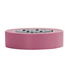 3M Cinta de Enmascarar para Superficies Delicadas - 18mm x 50m - Color Rosa
