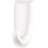 3M Pack de 2 Ganchos Adhesivos Modernos - Formato M - Soporta hasta 0.6kg - Color Blanco