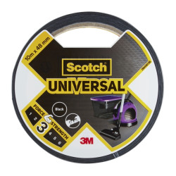 Scotch Cinta Adhesiva Americana 48mm x 10m - Color Negro