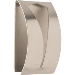 3M Gancho Adhesivo Metalico - Soporta hasta 3kg - Color Gris/Titanio