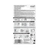 Command Pack de 8 Tiras Adhesivas para Objetos Pesados - 4 Pares XL - Soporta hasta 9kg - Color Blanco