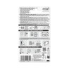 Command Pack de 8 Tiras Adhesivas para Objetos Pesados - 9kg - 4 Pares XL - Soporta hasta 9kg - Color Negro