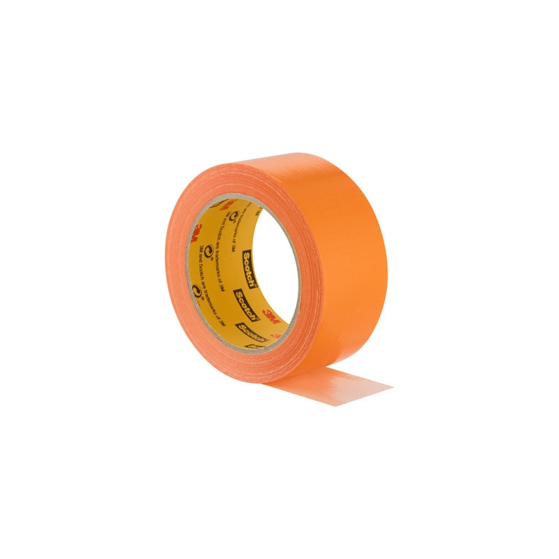 Scotch Cinta Adhesiva para Moqueta - Extrafuerte - Color Naranja