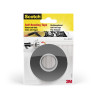 Scotch Cinta Autosellante - Silicona Autofusible - 25mm x 3m - Color Negro