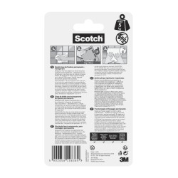 Scotch Cinta Adhesiva de Doble Cara 19mm x 1.5m - Transparente