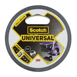 Scotch Cinta Adhesiva Americana -  48mm x 25m - Color Negro