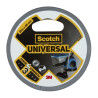 Scotch Universal Cinta Adhesiva Americana - 48mm x 25m - Color Gris Metalizado