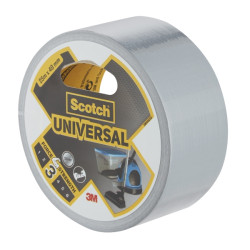 Scotch Universal Cinta Adhesiva Americana - 48mm x 25m - Color Gris Metalizado