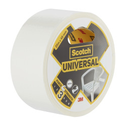 Scotch Cinta Adhesiva Americana -  48mm x 25m - Color Blanco