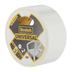 Scotch Cinta Adhesiva Americana -  48mm x 25m - Color Blanco