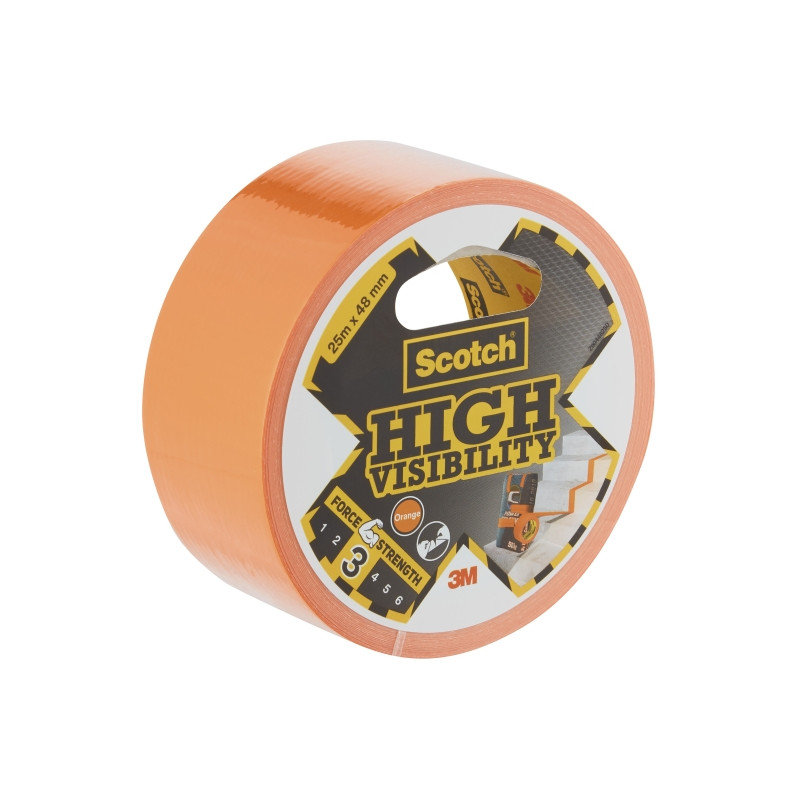 Scotch Cinta Adhesiva Americana - 25M X 48mm - Color Naranja