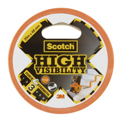 Scotch Cinta Adhesiva Americana - 25M X 48mm - Color Naranja