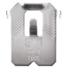 3M Claw Pack de 4 Ganchos de Metal para Paredes de Yeso - Soporta hasta 11kg - Color Gris/Titanio