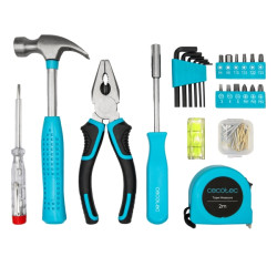 Cecotec ToolBox EasyGo Juego de Herramientas - 68 Piezas - Incluye Accesorios - Color Negro