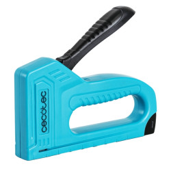 Cecotec FastTacker Clavadora/Grapadora - 3000 Grapas Incluidas - Color Negro y Azul