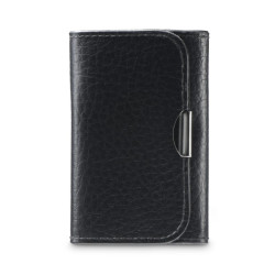 Hama Essential Set de Mini Destornilladores 24 en 1 - Estuche Organizador - 19.1x9.6x6cm - Color Negro